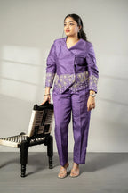 Candy asymmetric blazer - SSWAI