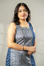 Chanderi brocade dress - SSWAI
