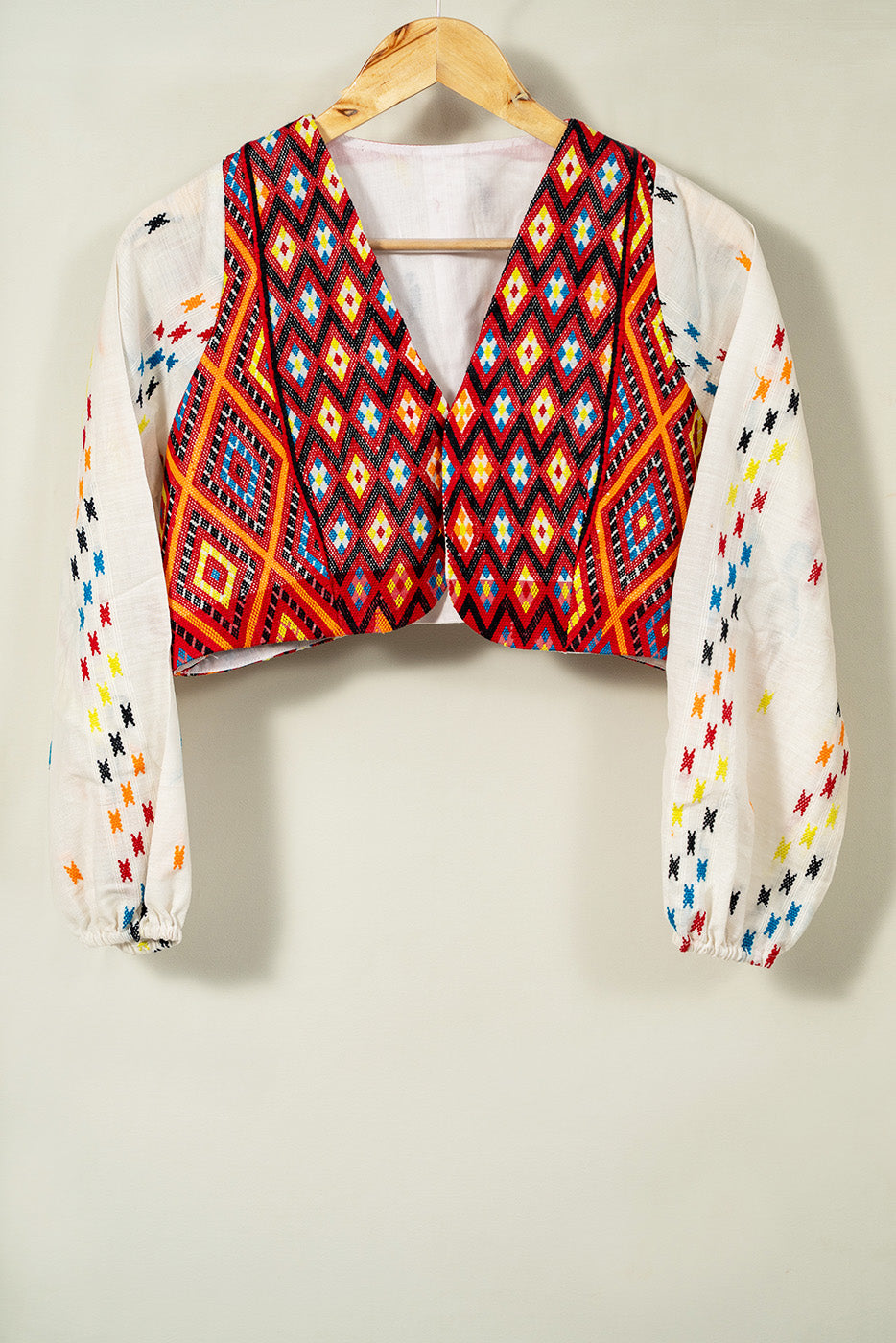 Ballon sleeves jacket