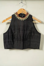 Halter neck cropped top - SSWAI