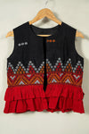Tiered frill vest - SSWAI