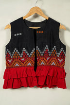 Tiered frill vest - SSWAI
