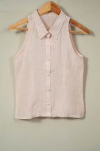Floral embroidery shirt - SSWAI