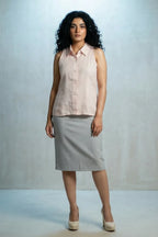 Floral embroidery shirt - SSWAI