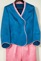 Curved detailing blazer - SSWAI