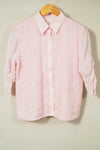 Embroidered georgette shirt - SSWAI