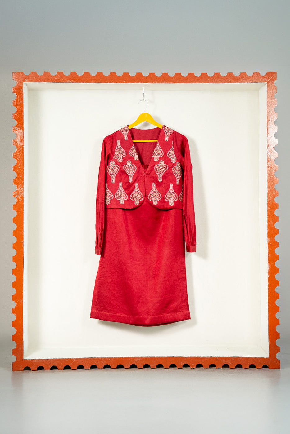 Lattu embroidered co-ord