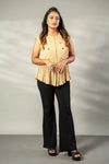 Georgette embroidered vest - SSWAI