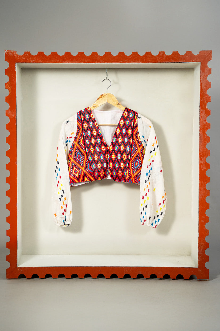 Ballon sleeves jacket