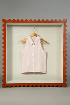 Floral embroidery shirt - SSWAI