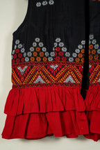 Tiered frill vest - SSWAI