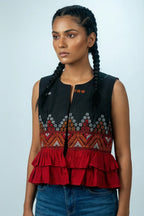 Tiered frill vest - SSWAI
