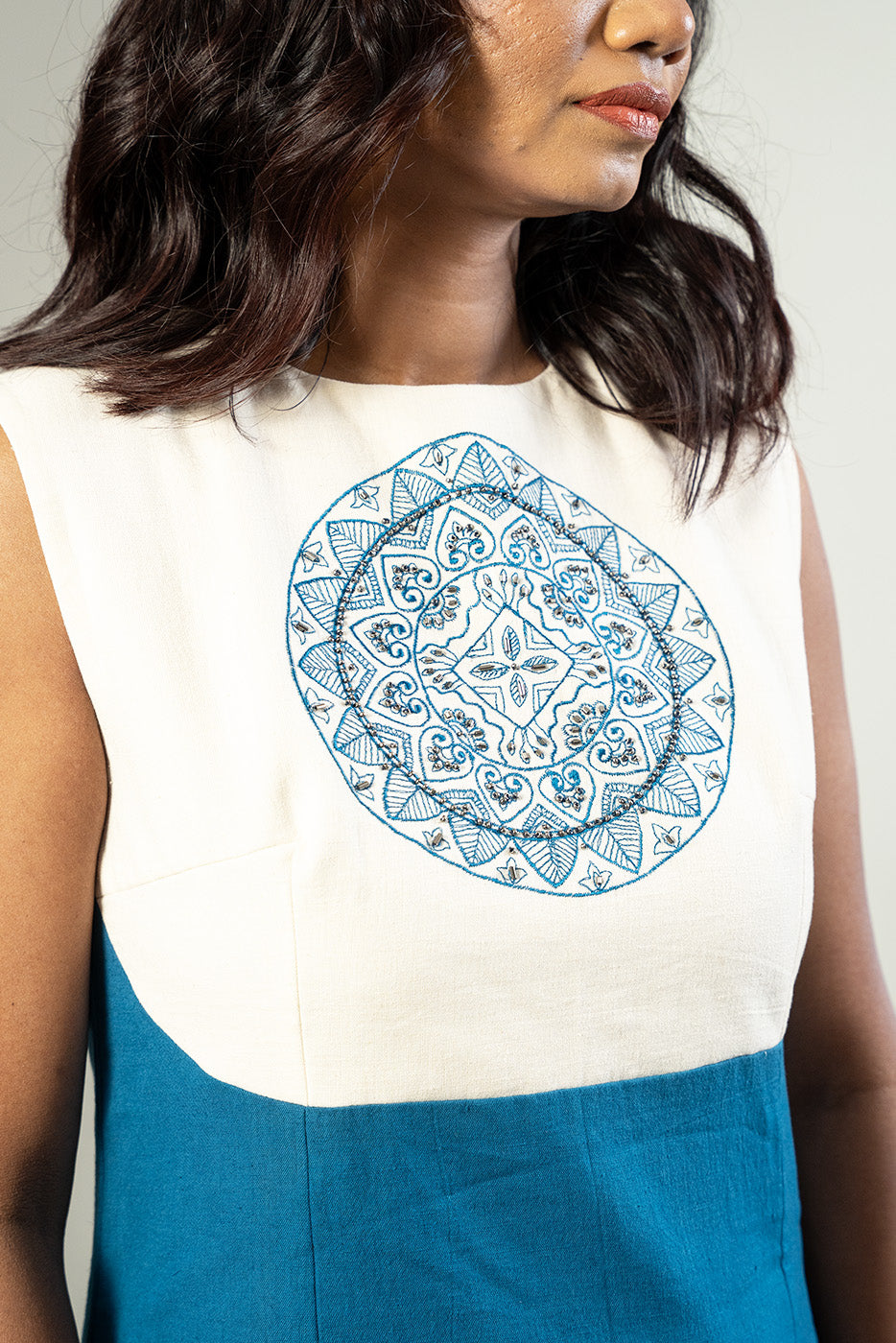 Japi embroidery dress