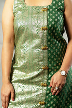 Chanderi brocade dress - SSWAI