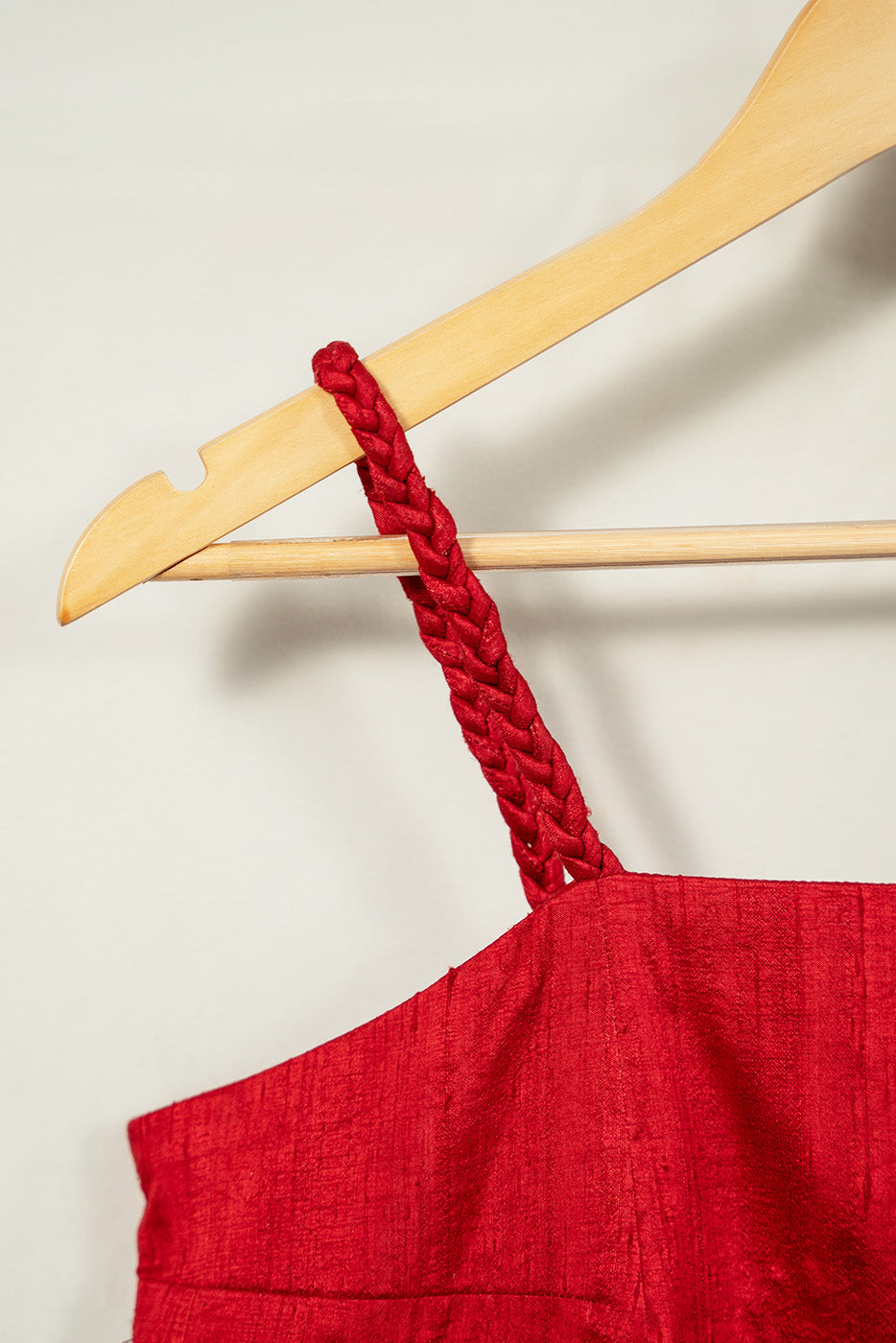 A-line japi embroidered dress