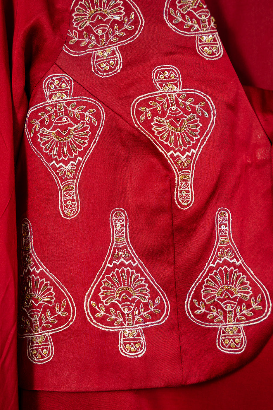 Lattu embroidered co-ord