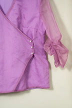 Organza wrap top - SSWAI