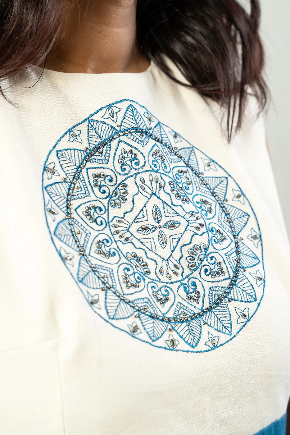 Japi embroidery dress - SSWAI