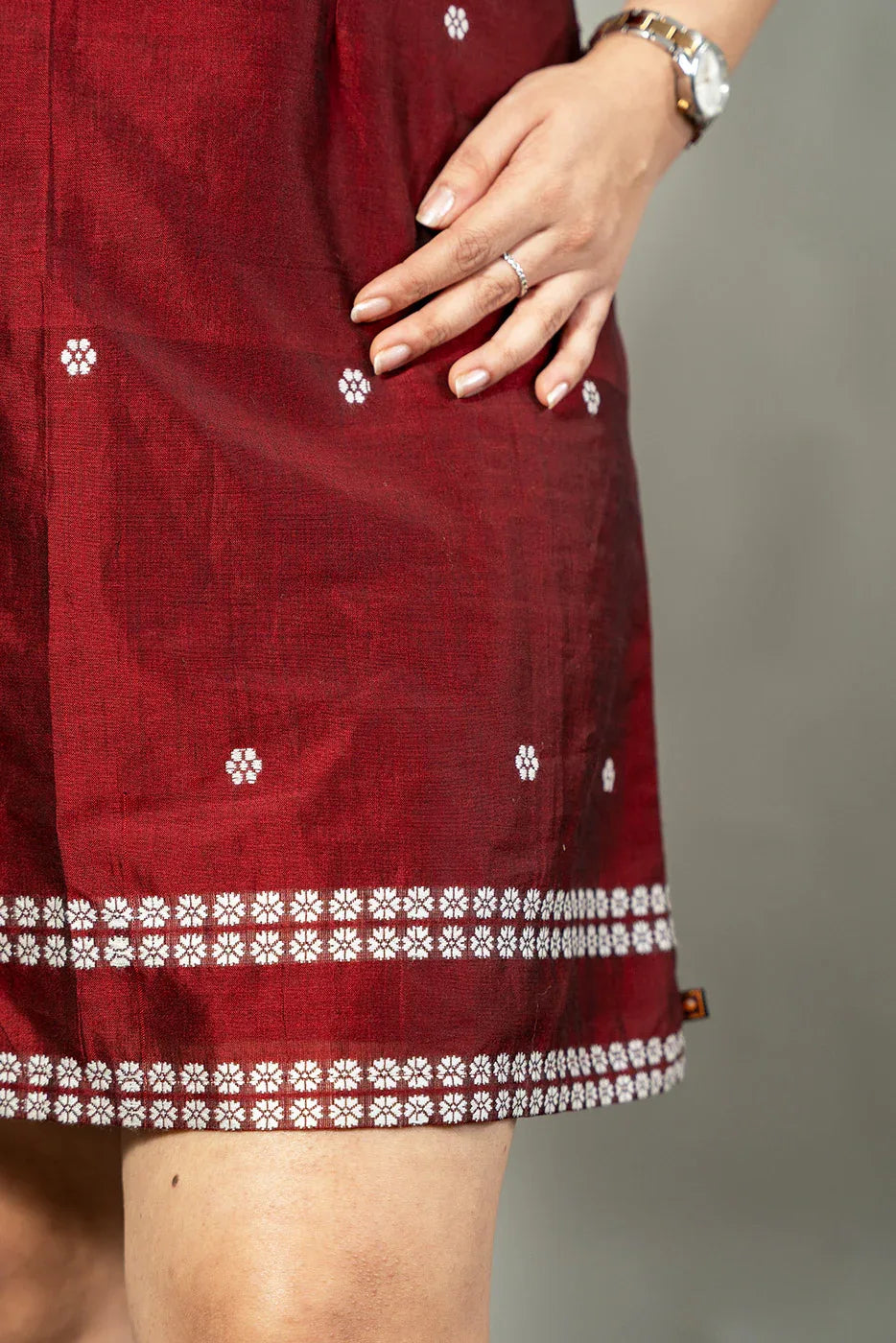 Sqaure neck dress - SSWAI