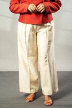 Wide collar detailing blazer - SSWAI