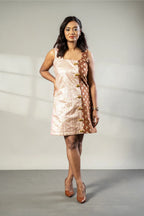 Chanderi brocade dress - SSWAI