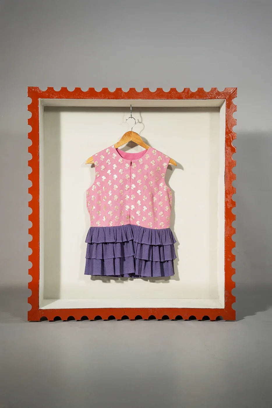 Vest with three layered gathers - SSWAI