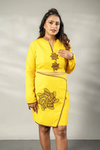Pin wheel embroidered co-ord - SSWAI