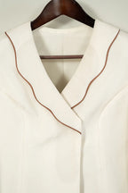 Collar detailed blazer - SSWAI