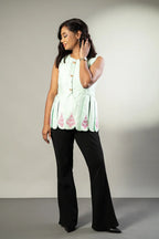 Embroidered kali top - SSWAI