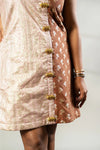Chanderi brocade dress - SSWAI