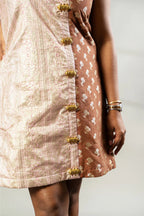 Chanderi brocade dress - SSWAI