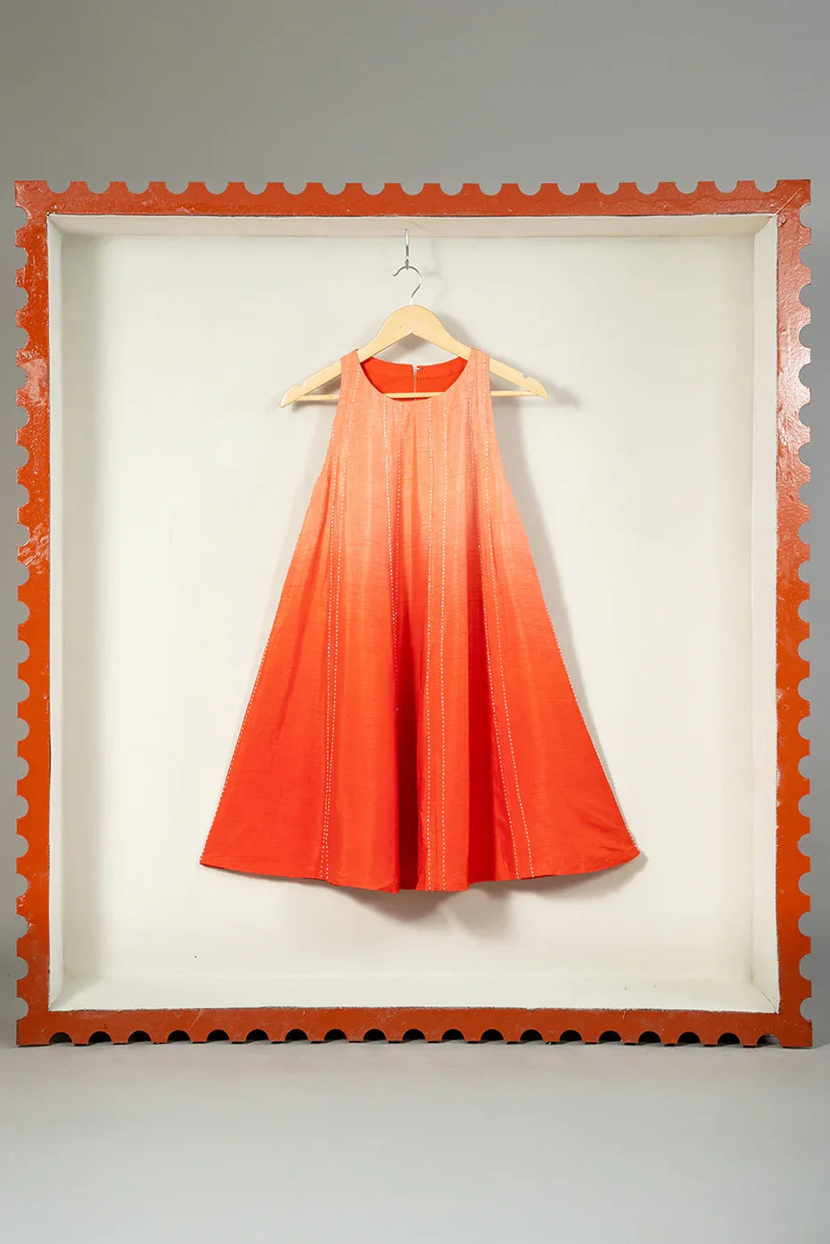 Ombré Panelled Dress - SSWAI