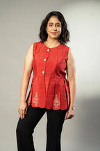 Embroidered kali top - SSWAI