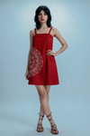 A-line Japi Embroidered Dress