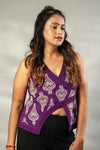 Asymmetric wrap top - SSWAI