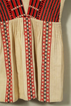 V-neck eri silk dress - SSWAI