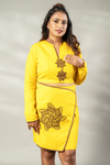 Pin Wheel  Embroidered Co-ord