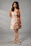 Chanderi Brocade Dress