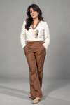 Cropped sea horse blazer - Combo