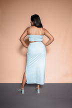 Waved Colour Blocked co-ord