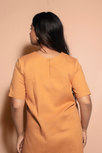 Boxed Colour Blocked Dress