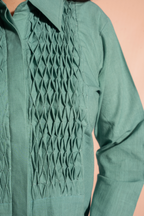 Smocked Shirt