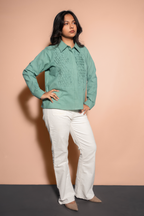 Smocked Shirt