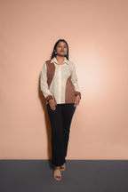 Kantha Colourblocked Shirt