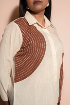Kantha Colourblocked Shirt