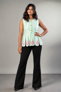 Embroidered Kali Top
