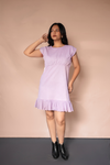 Checked Frill Dress