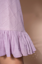 Checked Frill Dress