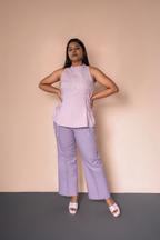 Floral Thread Work co-ord