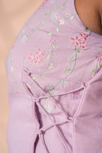 Floral Thread Work co-ord